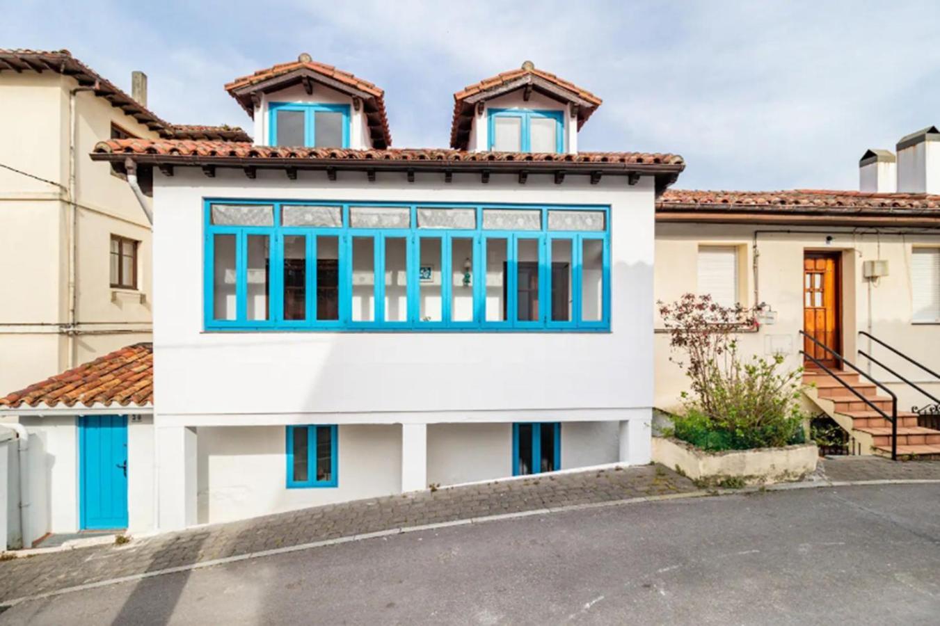 Casa Marinera Centrica En Comillas Εξωτερικό φωτογραφία
